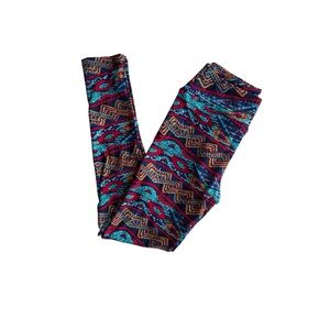 LuLaRoe OS Aztec Leggings